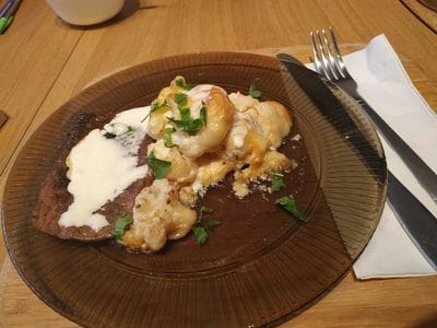 Beef sizzler steaks served with a salad or Cheesy Roasted Cauliflower