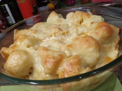 Ready Cheesy Roasted Cauliflower