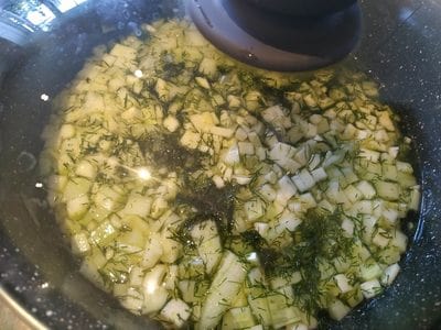 Cover them with a lid, and leave them in the kitchen at room temperature for at least 48 hours to ferment Cucumber & Zucchini Soup