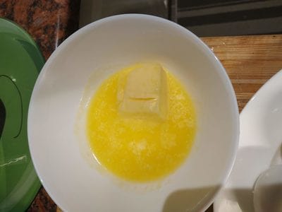 Melt 50 g of butter Devilled Eggs