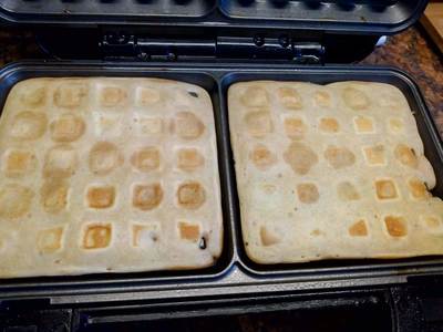 Cook for 5-6 minutes to your liking Kids Waffles Classic