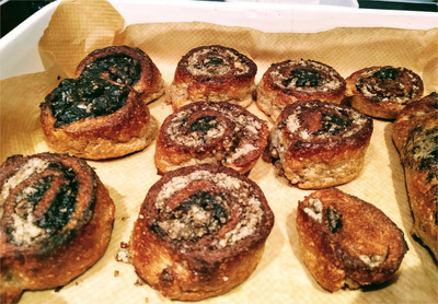 Mini swirls baked Poppy Seed Roll