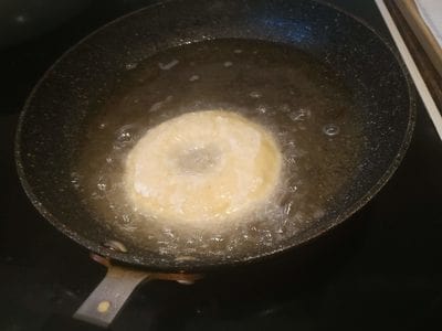 Fry all doughnuts and balls Cheese Doughnuts