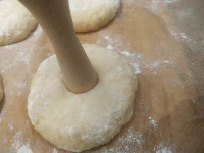 make a whole in the middle Cheese Doughnuts