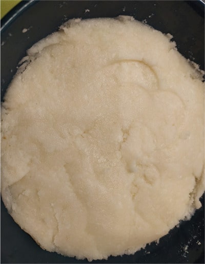 Blend all the ingredients for 30 seconds and add the contents of your blender into a bowl Homemade Raffaello Coconut Balls
