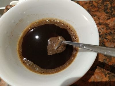 Coffee and Rom extract Mini Tiramisu Sponges Keto