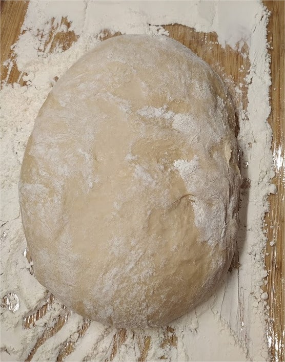Knead the dough until is soft and smooth My Grandma’s Doughnuts