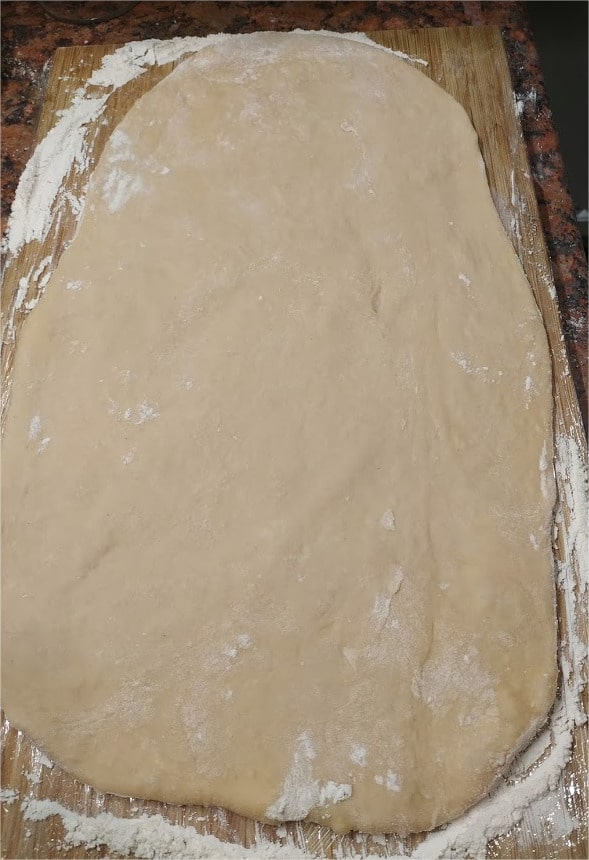 Roll the other two parts of dough and cut round doughnuts with a round shape My Grandma’s Doughnuts