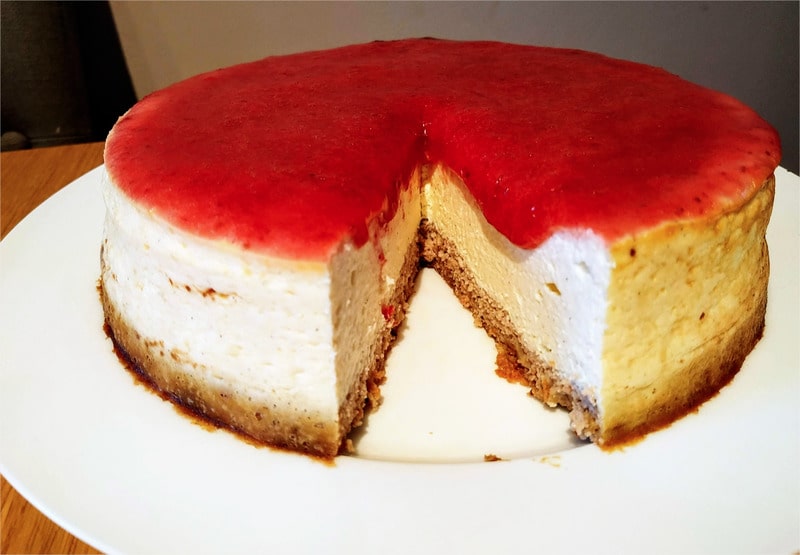 New York Strawberry Cheesecake