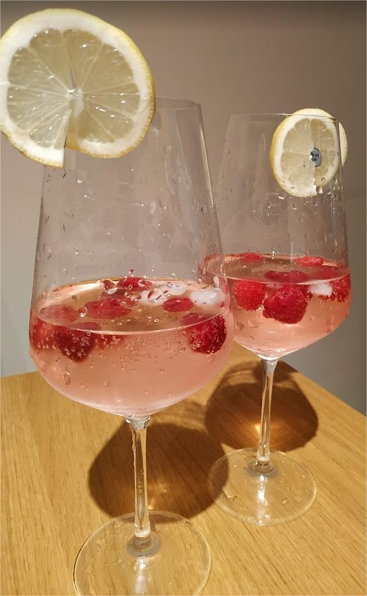 Raspberry Gin & Tonic