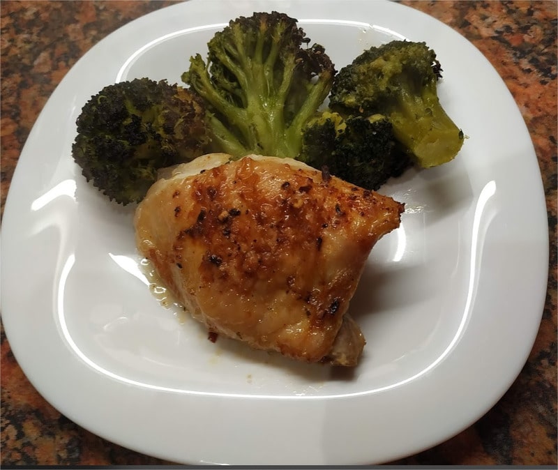 Serve with roasted chicken or beef Roasted Broccoli Florets