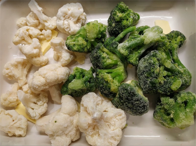 You can also add butter and cauliflower Roasted Broccoli Florets