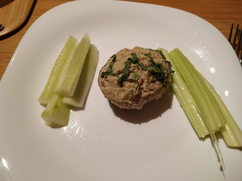 Avocado with Stuffed Tuna