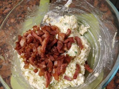 Add bacon Zucchini & Feta Cheese Muffins