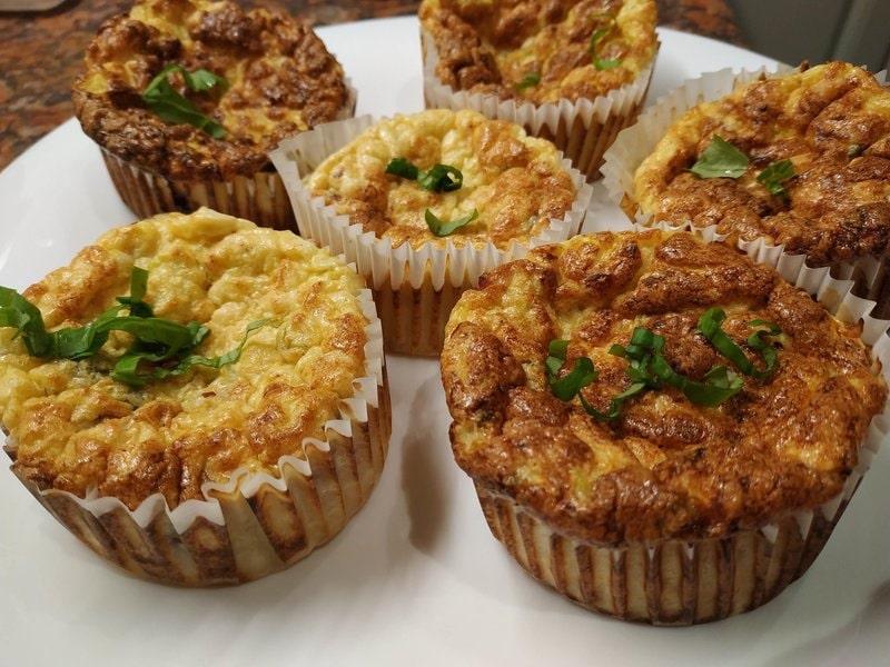  Zucchini & Feta Cheese Muffins