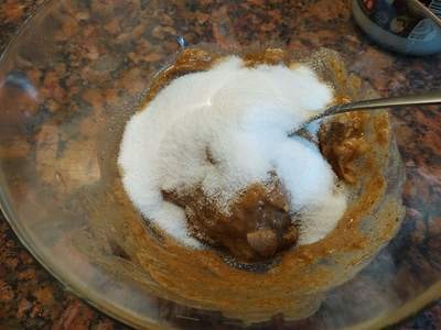 Add 4-5 tsp of sweetener Almond Maca Fat Bombs