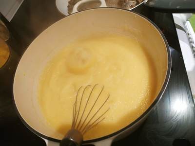 Stir frequently Classic Creamy Polenta (Mamaliga)