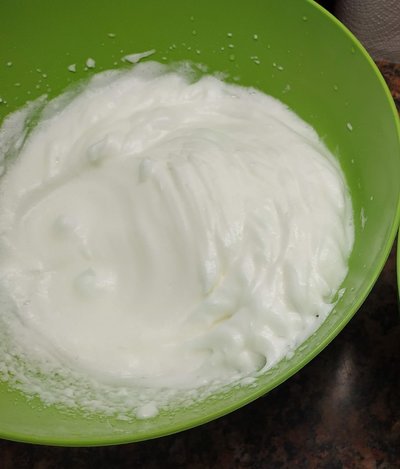 Coconut Brownies Whisk the egg