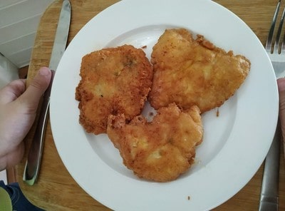 Ready German Chicken Schnitzel