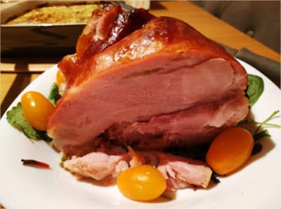 Cut Slices Large Gammon Joint