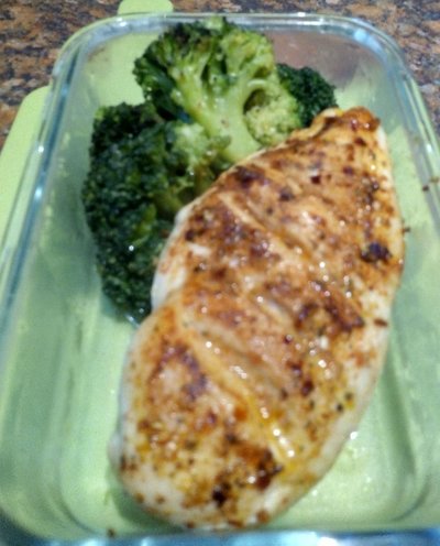 Peri Peri Buttery Chicken Breast with broccoli