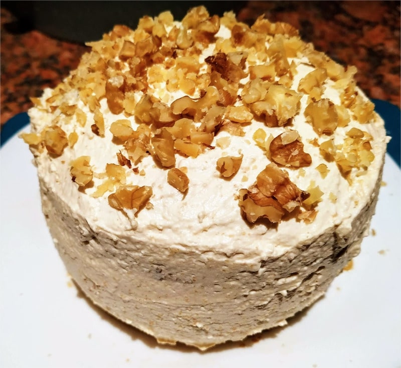 Special Walnut, Coffee and Cognac Mini Cake