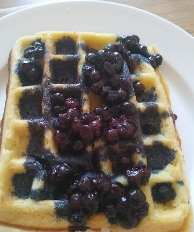 Ready Sweet Blueberry Waffles