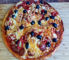 Pizza dough fathead