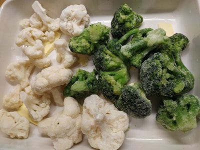 Keto Basics Chessy Broccoli & Cauliflower